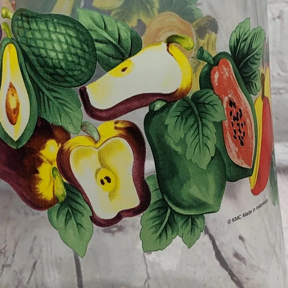 vintage KMC pitcher with fruit cottagecore - Picture 3 of 7